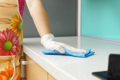 Carpet cleaning scene in SW16 with a fresh and tidy interior