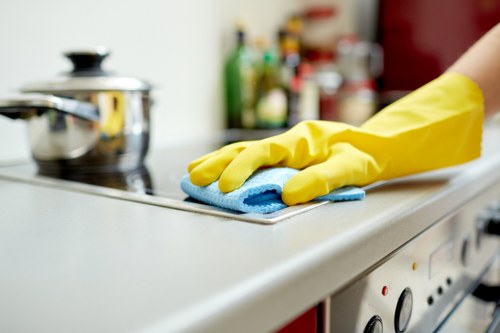 Professional house cleaning in SW16 with attention to kitchen and bathroom areas